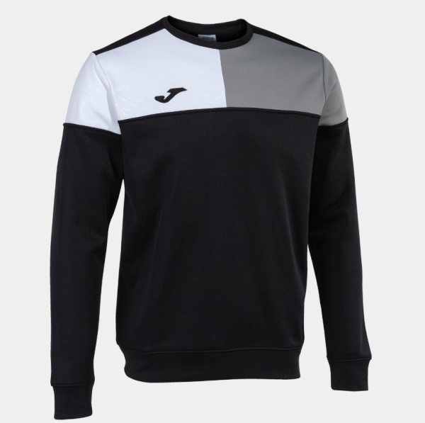 Crew V Sweatshirt - Black / White / Grey